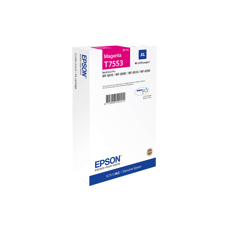 Epson T7553 Cartouche Magenta Originale