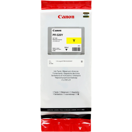 Canon PFI-320y Cartouche Jaune Originale 