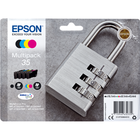 Epson 35 Multipack 4 Couleurs Original 
