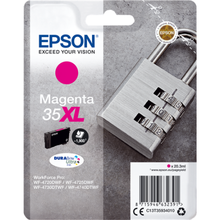 Epson 35XL Cartouche Magenta Originale 