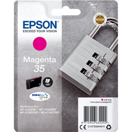 Epson 35 Cartouche Magenta Originale 