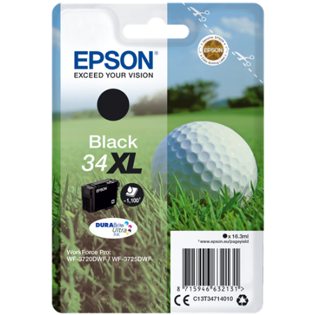 Epson 34 Cartouche Noir Originale 