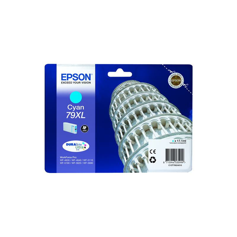 Epson 79XL Cartouche Cyan Originale
