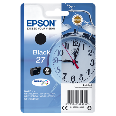 Epson 27 Cartouche Noir Originale 