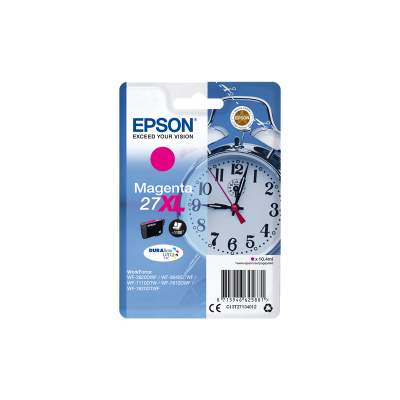 Epson 27XL Cartouche Magenta Originale
