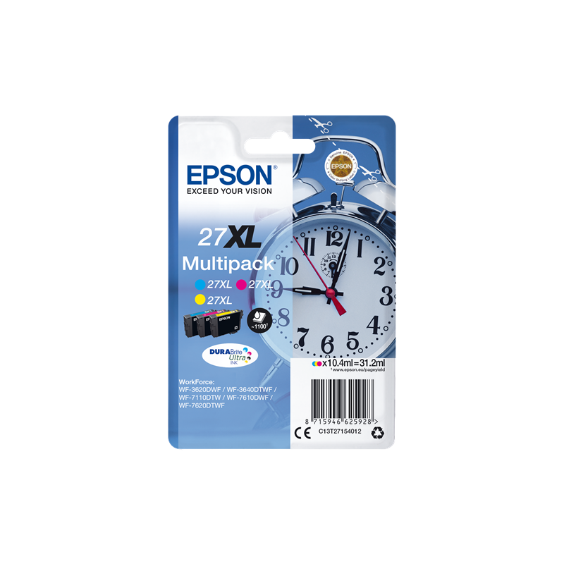 Epson 27XL Multipack 3 Couleurs Original