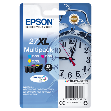 Epson 27XL Multipack 3 Couleurs Original 