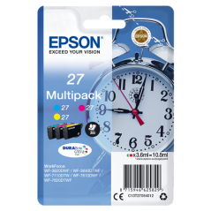 Epson 27 Multipack 3 Couleurs Original 