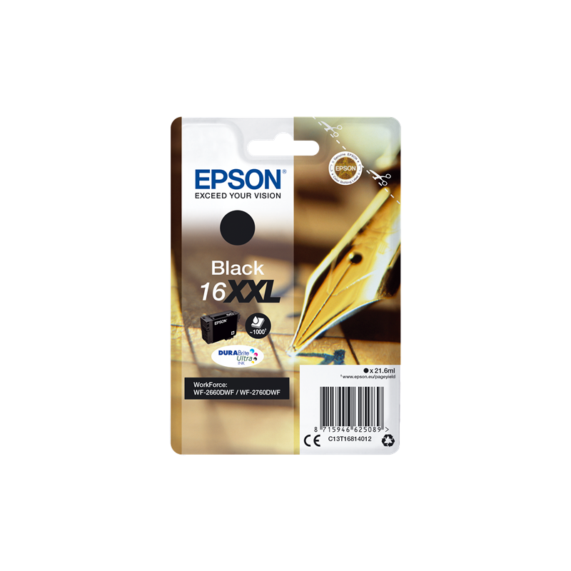 Epson 16XXL Cartouche Noir Originale