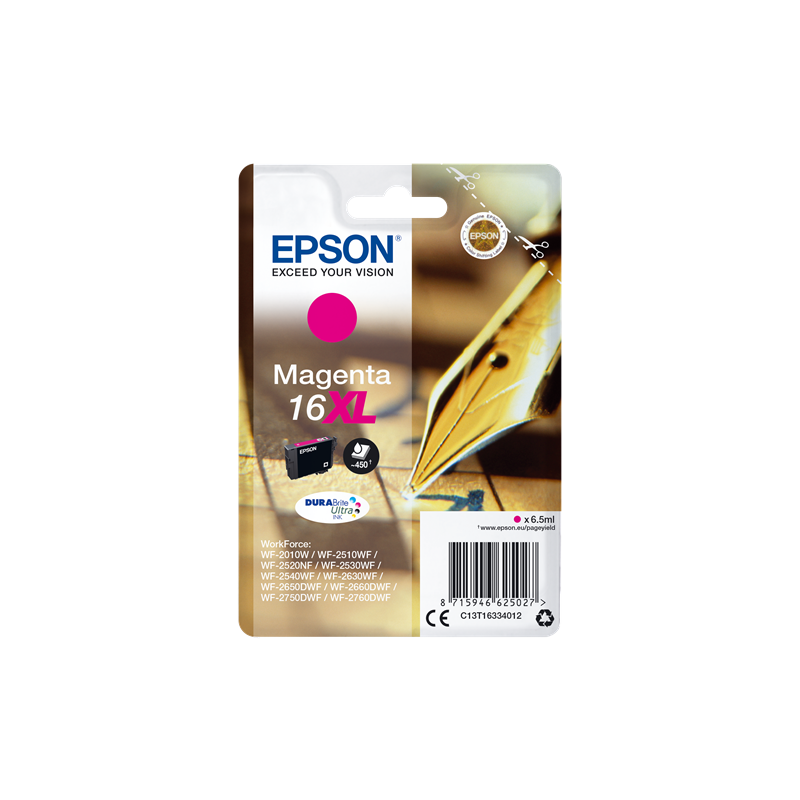 Epson 16XL Cartouche Magenta Originale