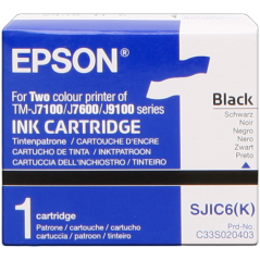Epson SJIC6-K Cartouche Noir Originale 