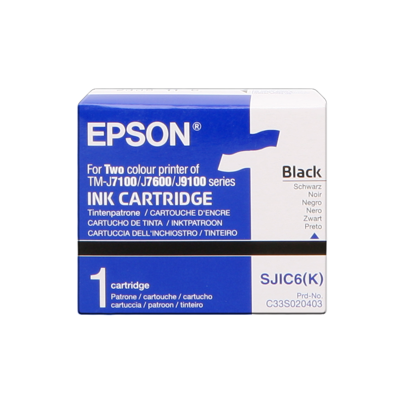 Epson SJIC6-K Cartouche Noir Originale