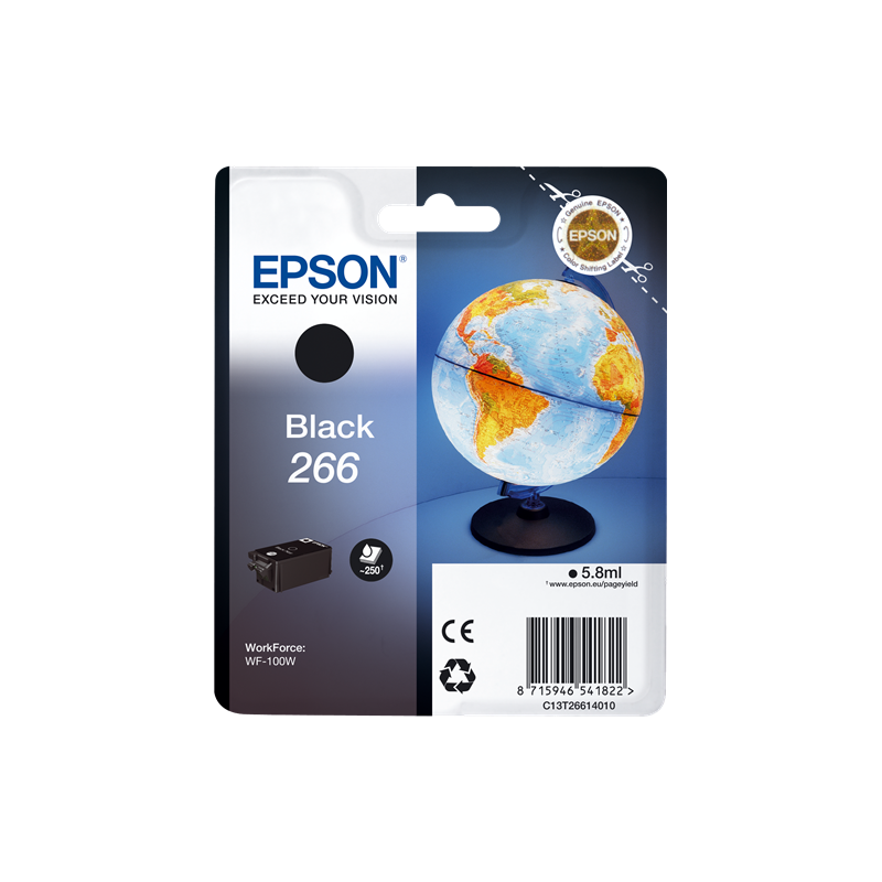 Epson T266 Cartouche Noir Originale