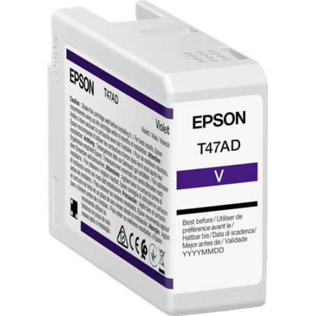 Epson T47AD Cartouche Violet Originale 