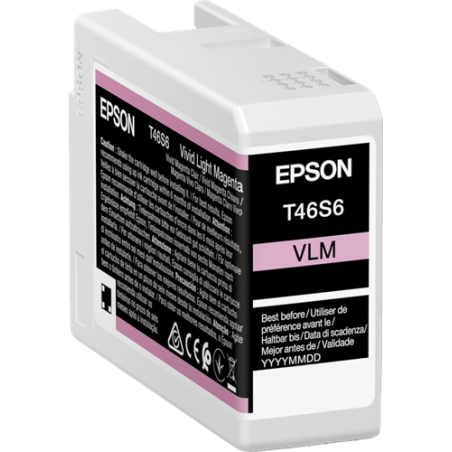 Epson T46S6 Cartouche Magenta clair Originale 