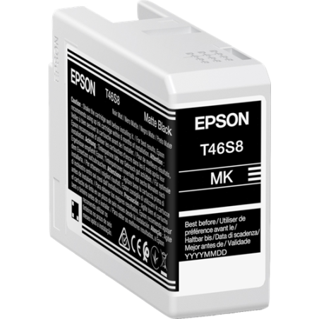Epson T46S8 Cartouche Noir mat Originale 