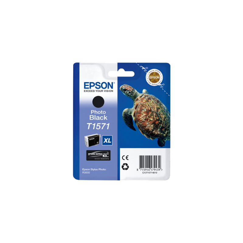 Epson T1571 Cartouche Noir photo Originale