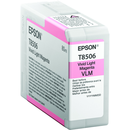 Epson T8506 Cartouche Magenta clair Originale 