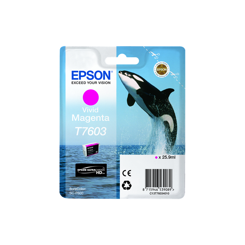 Epson T7603 Cartouche Magenta Originale