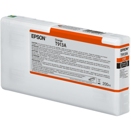 Epson T913A Cartouche Orange Originale 