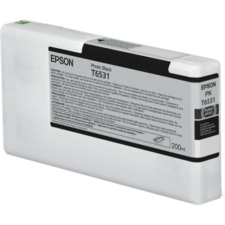 Epson T6531 Cartouche Noir photo Originale 