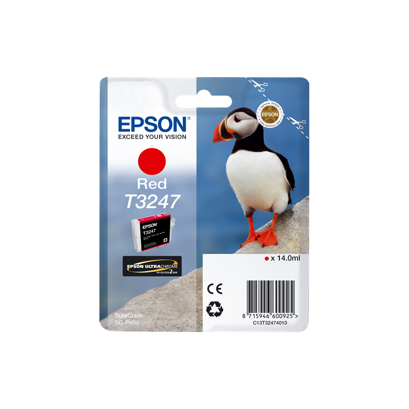 Epson T3247 Cartouche Rouge Originale