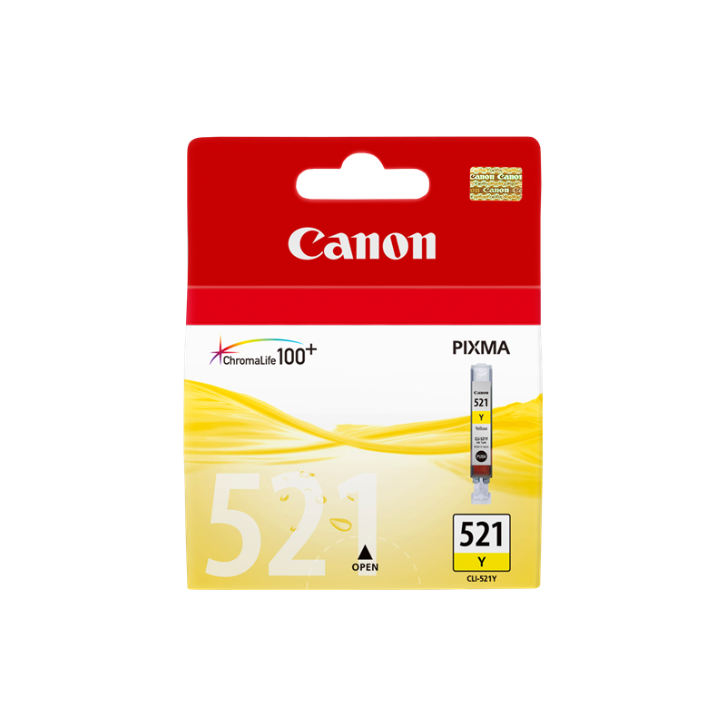 Canon CLI-521y Cartouche Jaune Originale