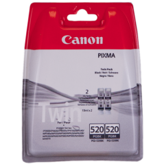 Canon PGI-520BK Twin Multipack Noir Original 