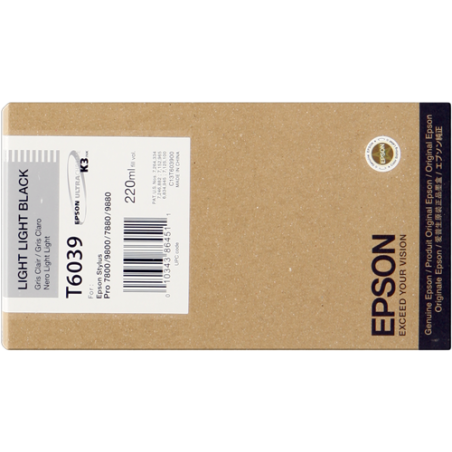 Epson T6039 Cartouche Noir Originale 