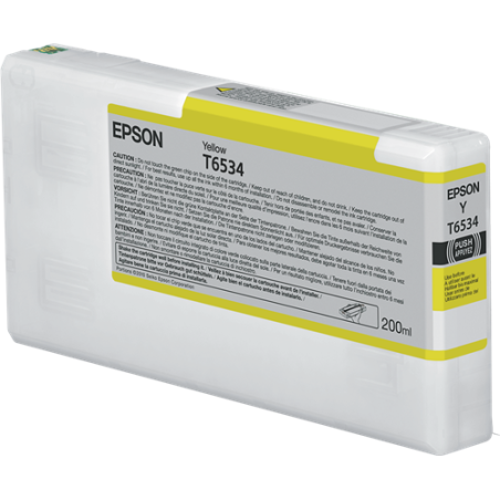 Epson T6534 Cartouche Jaune Originale 