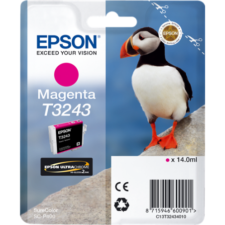 Epson T3243 Cartouche Magenta Originale 