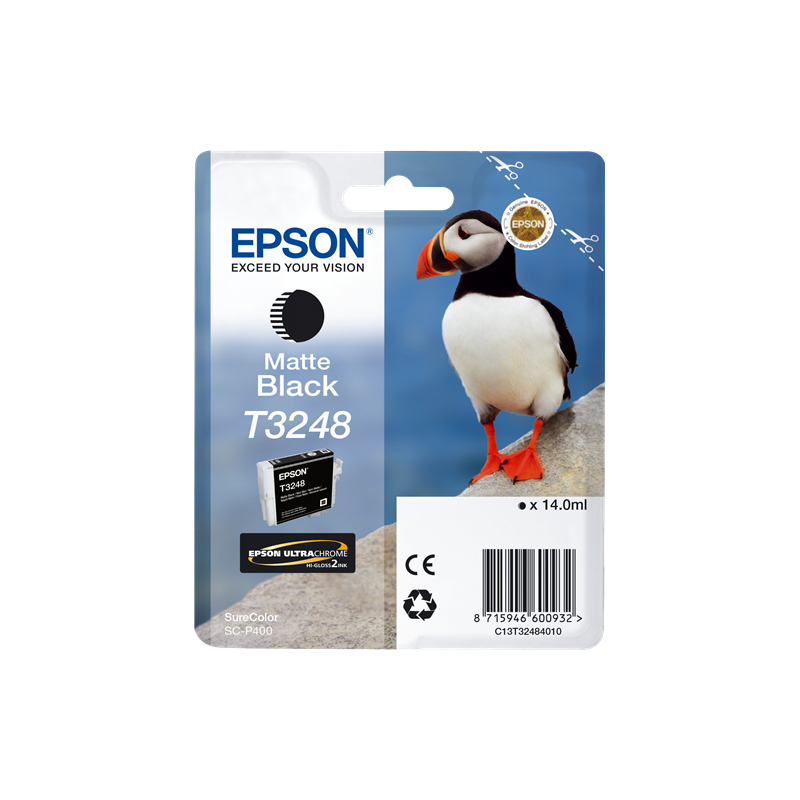 Epson T3248 Cartouche Noir Mat Originale
