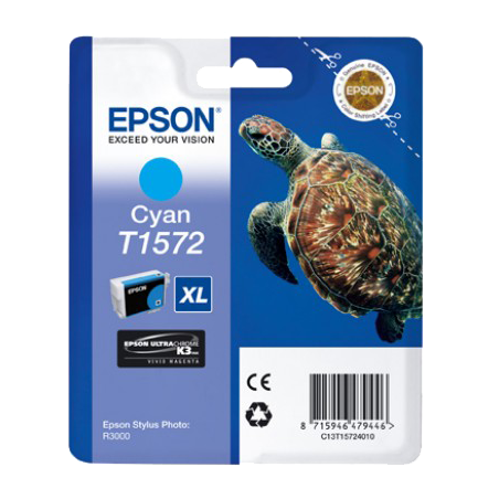 Epson T1572 Cartouche Cyan Originale 