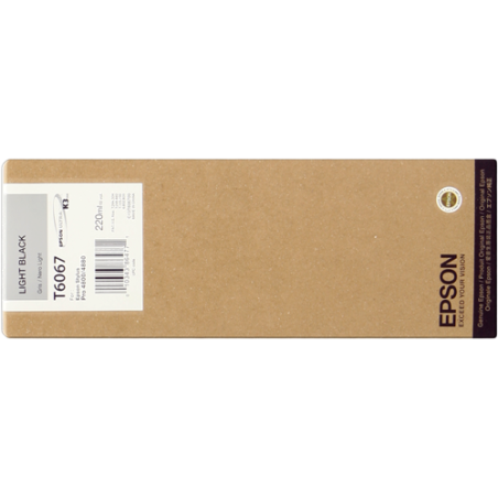 Epson T6067 Cartouche Noir Originale 