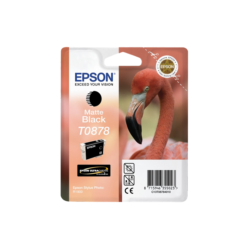 Epson T0878 Cartouche Noir Originale