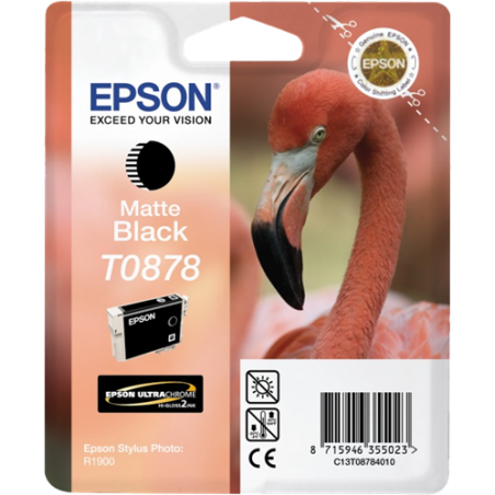 Epson T0878 Cartouche Noir Originale 