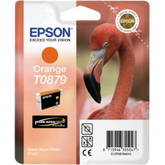 Epson T0879 Cartouche Orange Originale 