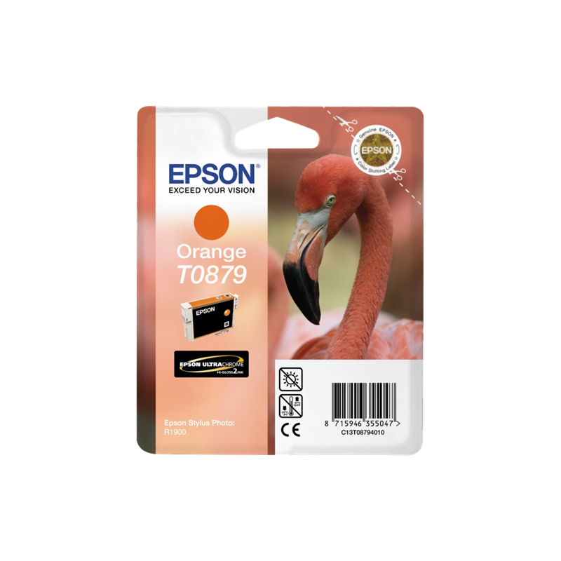 Epson T0879 Cartouche Orange Originale