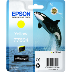 Epson T7604 Cartouche Jaune Originale 