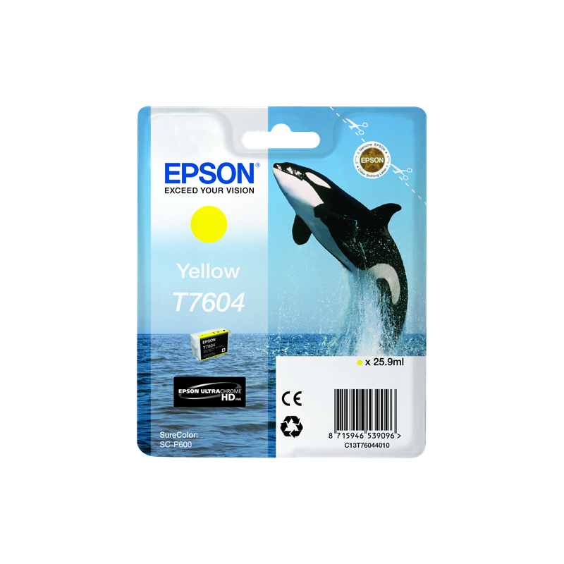 Epson T7604 Cartouche Jaune Originale