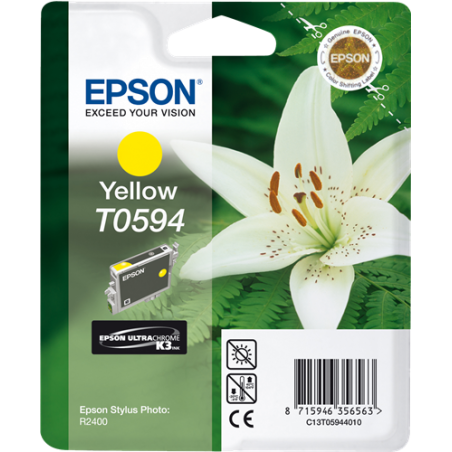 Epson T0594 Cartouche Jaune Originale 