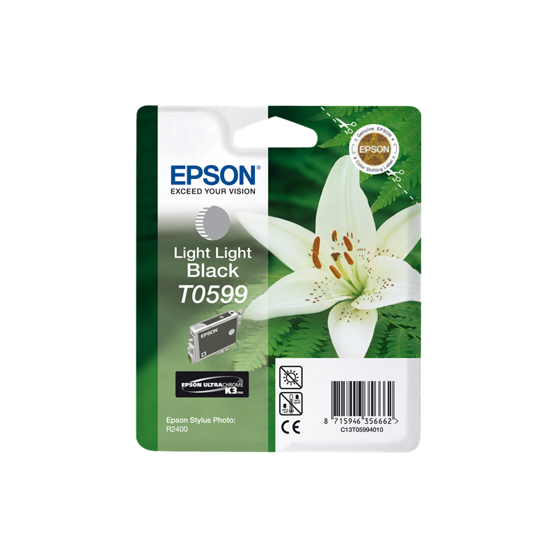 Epson T0599 Cartouche Gris clair Originale