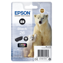 Epson 26 Cartouche Noir photo Originale 