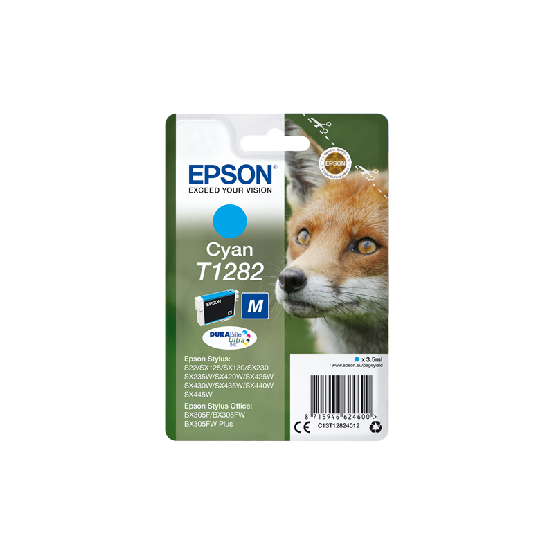 Epson T1282 Cartouche Cyan Originale