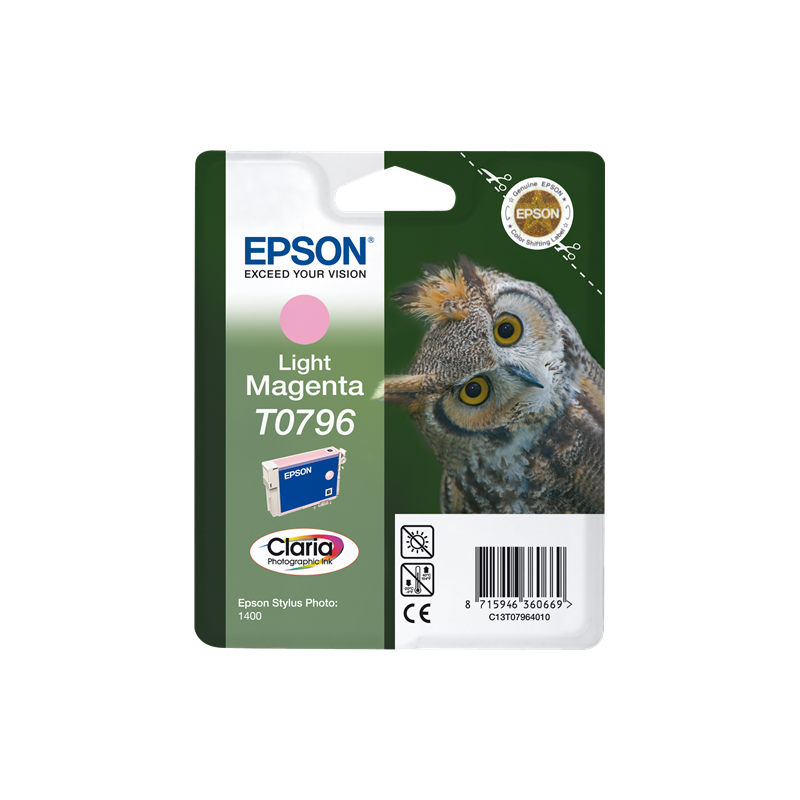 Epson T0796 Cartouche Magenta clair Originale