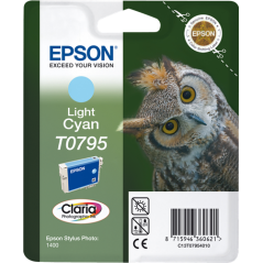 Epson T0795 Cartouche Cyan clair Originale 