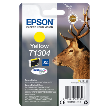 Epson T1304 Cartouche Jaune Originale 