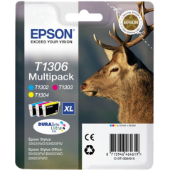 Epson T1306 Multipack 3 Couleurs Original 