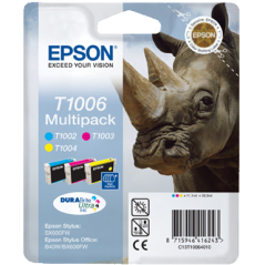 Epson T1006 Multipack 3 Couleurs Original 