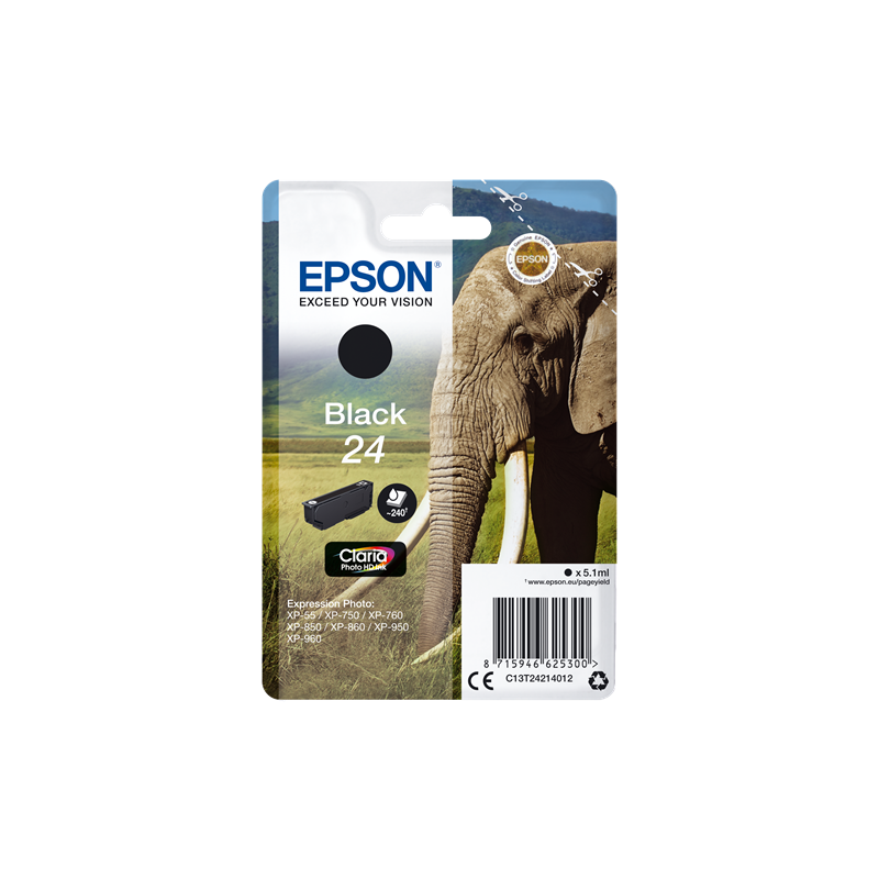 Epson 24 Cartouche Noir Originale